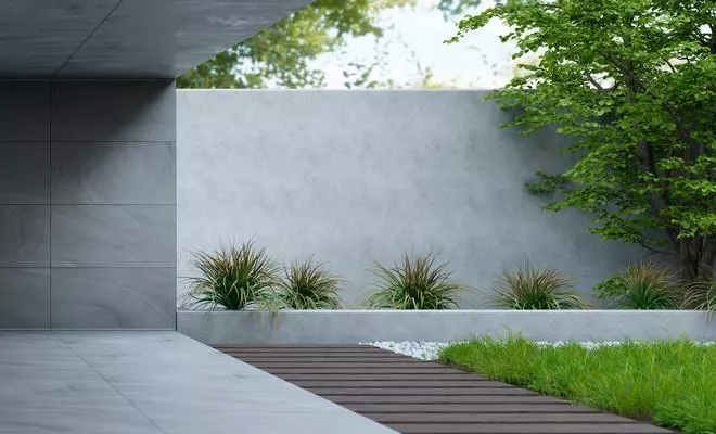 Création d'un mur mitoyen pour un jardin avec du vis-à-vis, Commentry, Entreprise Jason